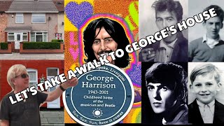 Beatles George Harrison's Childhood Homes in Liverpool