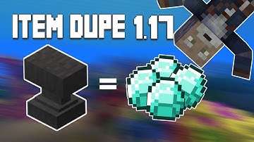 Minecraft 1.17 Java Edition -  How To Dupe Any Item In The Game Within 30Sec!