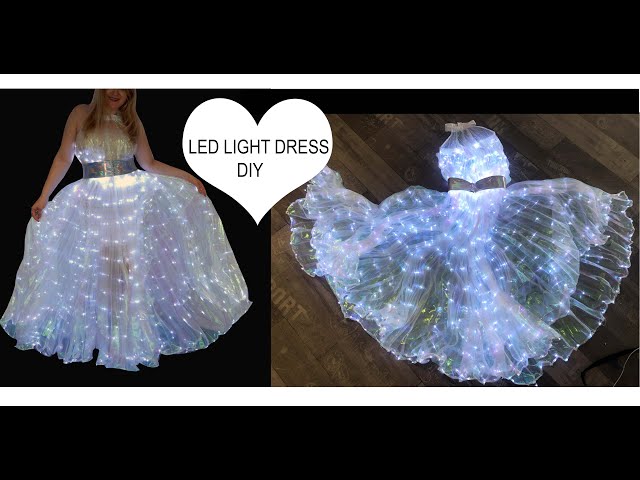 led dress