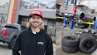 Justin Barcia's Ford Ranger Build | KMC Wheels, Readylift Lift Kit, Nitto Tires & More | #4WPBuilds