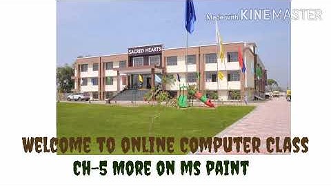 Class-2 Ch-5 More on MS Paint