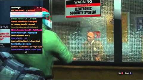 New GTA5 Mod Menu 1 27 PS3 OFW Backup  Works on public online lobbies   with links