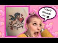 Tattoo Vlog: Thigh Cupid Kewpie Body Positive Tattoo