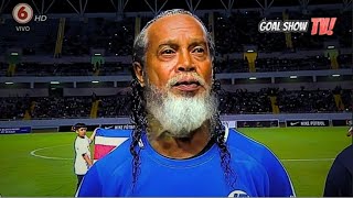 MESMO APOSENTADO E VELHO, OLHA O QUE RONALDINHO GAÚCHO FEZ NESSE JOGO NA COSTA RICA! 😱