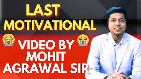 CA Mohit Agarwal Sir Motivational Video