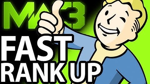 Fastest & Easiest Way to Rank Up Fast with Drop Zone Modern Warfare 3 Xbox 360, PS3