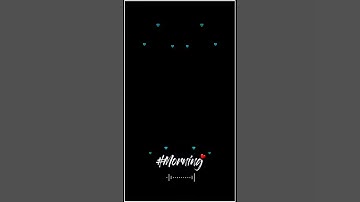 New Morning Full Screen Template For Avee Player Or Kinemastar App 2020 Template Link In Description