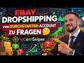 Von Durchstarter-Account zu Fragen🤔 | ebayDropshipping mit EcomSniper