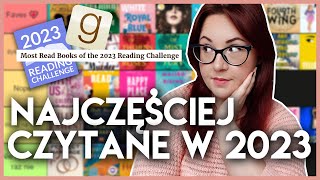 NAJCZĘŚCIEJ CZYTANE KSIĄŻKI W 2023 ROKU WG GOODREADS | TIER RANKING