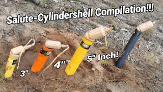 3 4 & 5 Inch Italian Salute-Shell & Multi-Salute Cylinder Compilation Confronto Tra Colpi Scuri