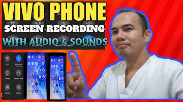 PAANO MAG LAGAY NG BOSES AT SOUNDS SA SCREEN RECORDING *2022 SCREEN RECORDING VIVO PHONE (V21e)*