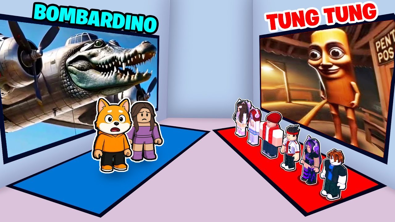 ALEGE! TUNG TUNG vs BOMBARDINO CROCODILO..?