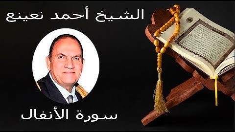 الشيخ أحمد نعينع سورة الأنفال
