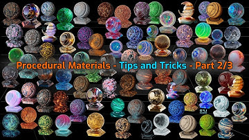 C4D / Redshift Material Library - Tips and Tricks - Part 2/3