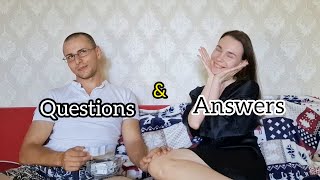 Questions &amp; Answers - інтерв&#39;ю для пари (наш перший влог)