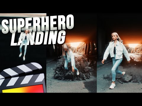 SUPERHERO LANDING EFFECT TUTORIAL