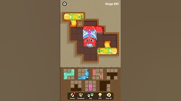 Puzzle Cats Stage 895 Gameplay Walkthrough Android #Shorts