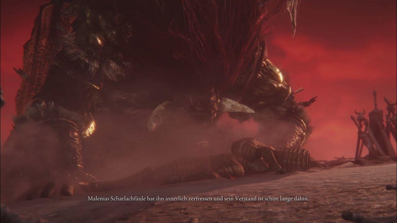 ELDEN RING Schloss Rotmähne und der Kampf gegen Halbgott Radahn. YouTube