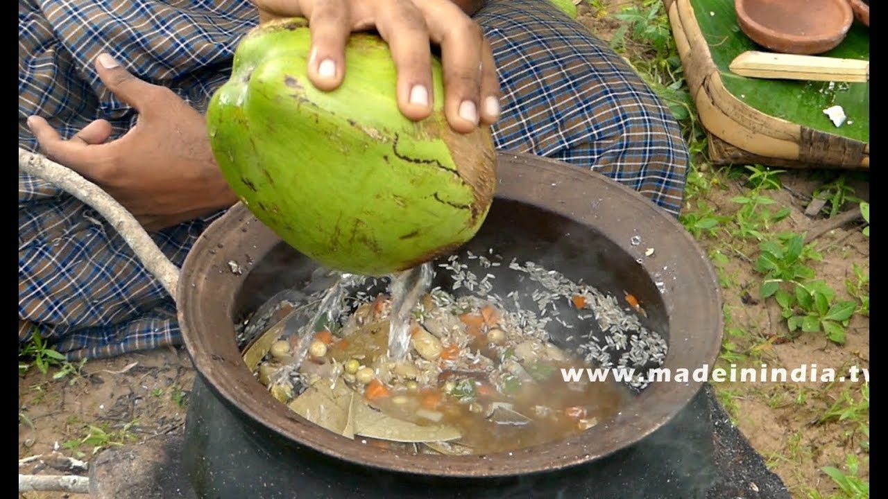 YOU NEVER SEEN BEFORE | Healthy Biryani Recipe | Coconut Biryani | STREET FOOD | street food