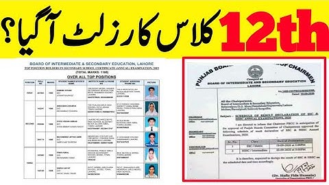 12th Class Result 2020 finally Announce |Check 12th Class Result -12th Class result 2020