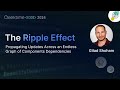 The Ripple Effect: Propagating Updates Across an Endless Graph of Dependencies - Geektime code 2024