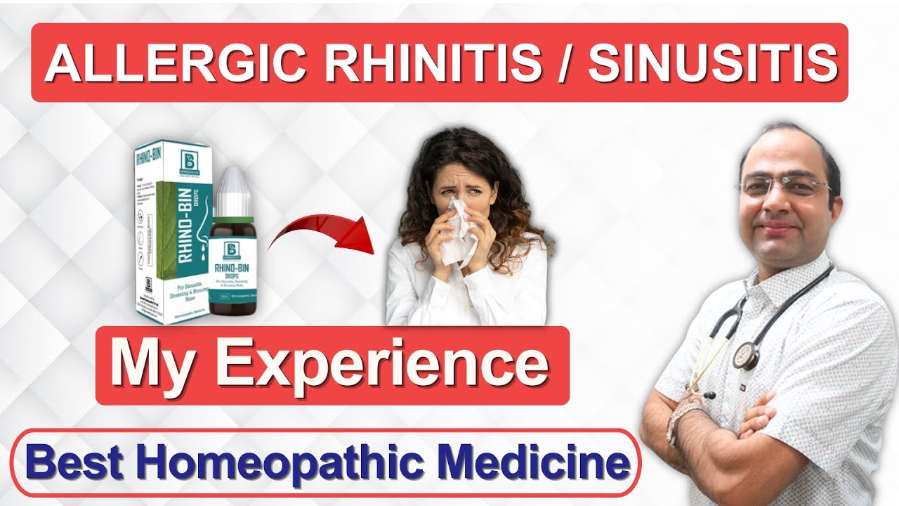 Allergic Rhinitis Sinusitis Best Homeopathic Medicine एलर्जीक झुकाम