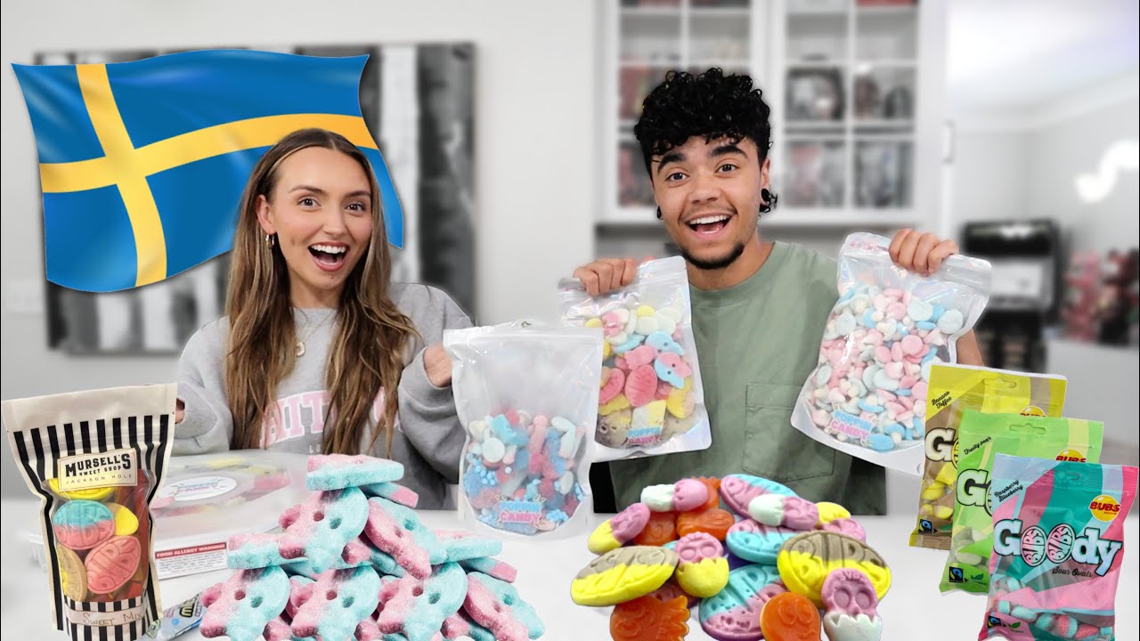 TRYING SWEDISH CANDY FOR THE FIRST TIME!