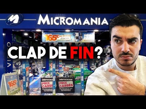 MICROMANIA: BIENTÔT LA FERMETURE DÉFINITIVE?
