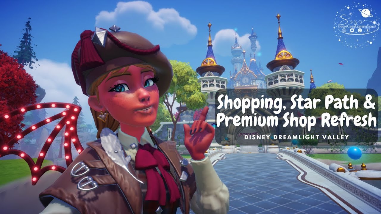 shopping, Star Path & Premium Shop refresh | DisneyDreamlightValley | !commands