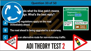 ADI theory test 2024 - Part 4 Mock theory Tests 2024 screenshot 5