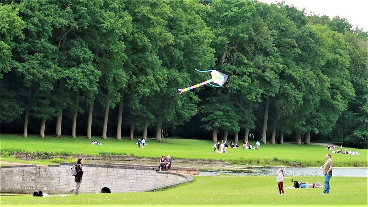 KITE FLYING AT THE PARK YouTube