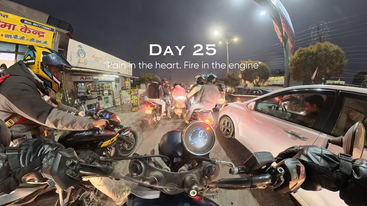 DAY 25 | “Pain in the heart ❤️‍🩹. Fire in the engine 🔥.