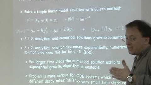 Sascha Husa (1) - Introduction to theory and numerics of partial differential equations