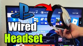 How To Set Up Wired Headset On PS4 (Easy Guide)