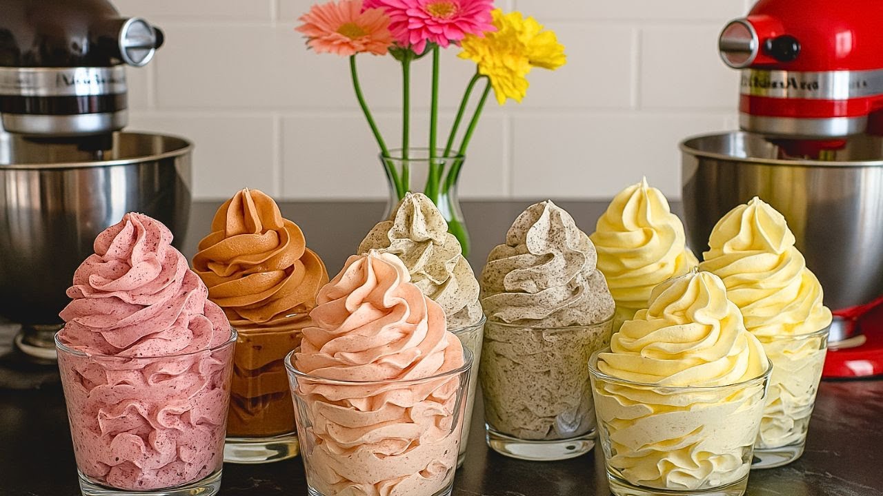 5 термостойких кремов! Простые и идеальные для тортов и капкейков!