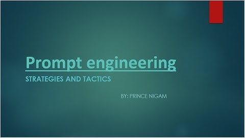 Mastering Prompt Engineering: Strategies & Tactics for Unleashing the Power of AI #chatgpt  #openai
