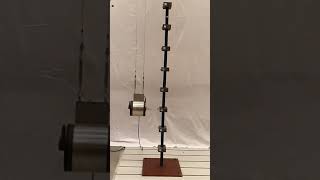 3rd mode shape of an eight-storey tower structure