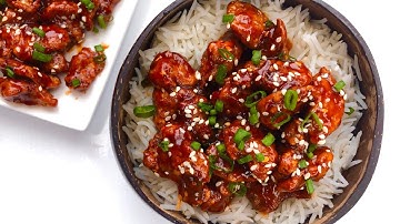 BETTER THAN TAKEOUT- Crispy Sesame Chicken | In Air Fryer Or Oven