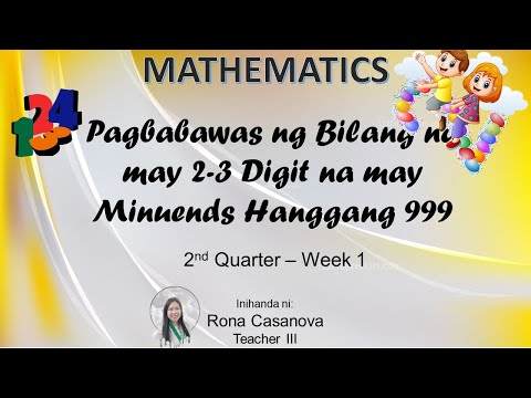 Video: Ano ang ibig sabihin ng pagbabawas sa matematika?