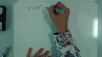 Using calculus with variable acceleration