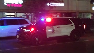 *NEW 2025 Ford Explorer* LAPD Slicktop Unit Responding
