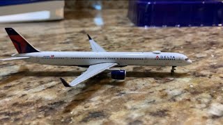1400 Delta 757-300 Gemini Jets Model Unboxing And Review