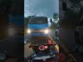 याखतरनाक ओवरटेक 😱 बस और बाइक आमने-सामने | Road Safety #shorts #roadusers #safetyroad