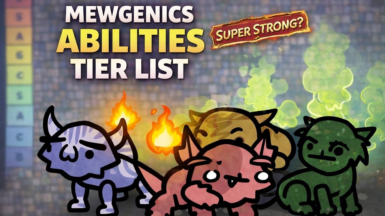 ULTIMATE Mewgenics Abilities Tier List - YouTube