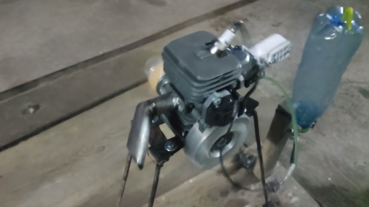 RC Plane 30cc engine from chainsaw motor YouTube