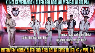 AKHIRNYA INTERVIEW KOCAK ALTER EGO LAGI GUYS! UDIL MODE SEMI JUMAWA, PAI RAJIN YOGA!