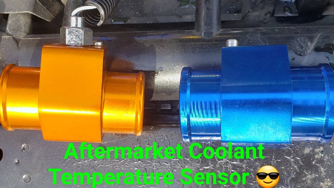 WRX/STI Aftermarket Coolant Temperature Sensor Install YouTube