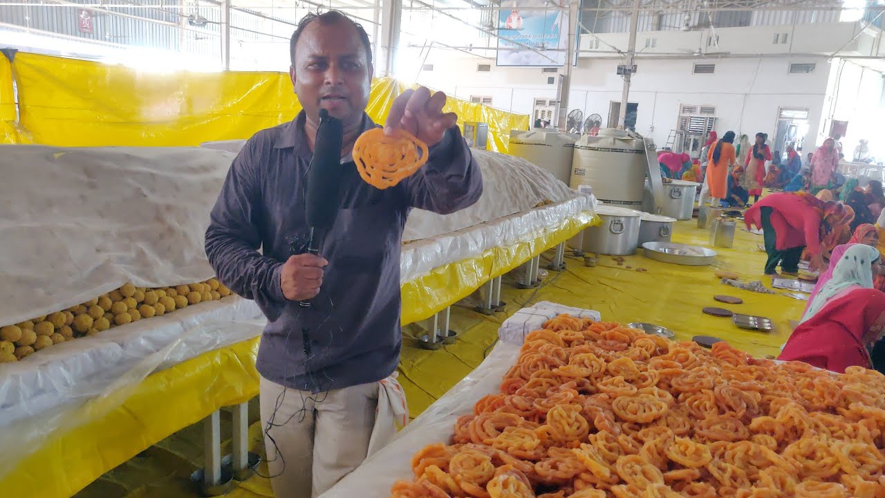 शामली आश्रम भंडारा।। coverage ।। जलेबी देशी घी  Satlok aashram Shamli PART 3।।भगत जी प्रोडक्शन। ।