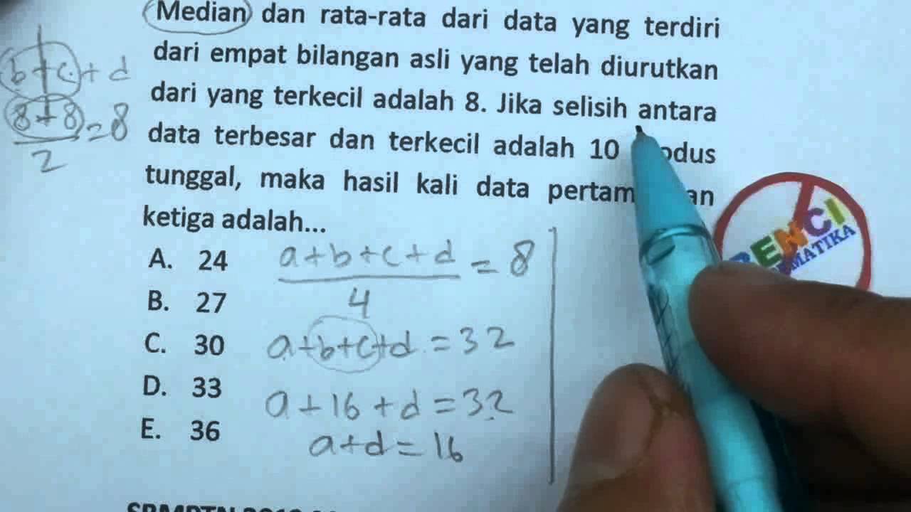 Pembahasan Sbmptn 2013 Matematika Dasar Youtube