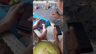 Buying a Coconut with BITCOIN #shorts